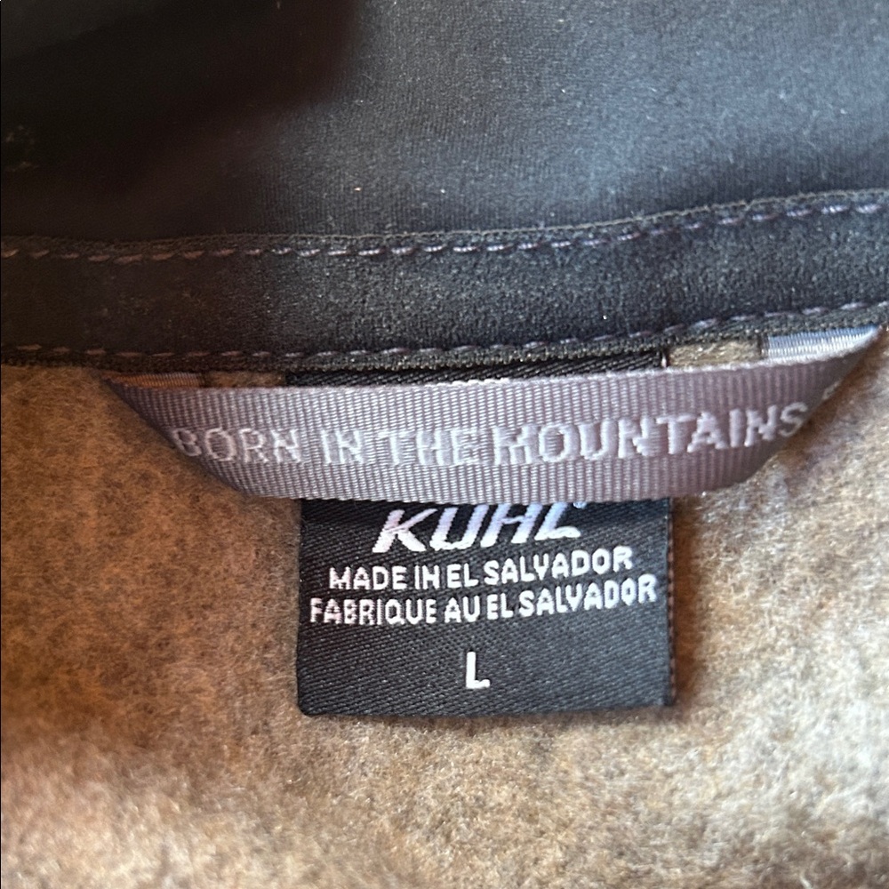 Men's Gray Alpaca fleece Jacket - Picture 9 of 12